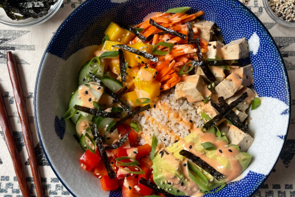 Tofu Poke Bowl